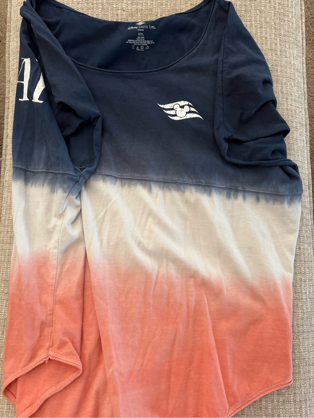 Disney Cruise Line Castaway Cay Spirit Jersey T-shirt, EUC, size XXL